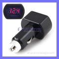 1.5 Inch LED 0.5 Watt 12V Car Truck Car Voltmeter in Cigarette Lighter